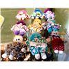 Image 1 : 9 SMALL VINTAGE PORCELAIN CLOWNS