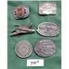 Image 1 : 6 COLLECTIBLE BELT BUCKLES