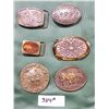 Image 1 : 6 COLLECTIBLE BELT BUCKLES