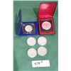 Image 1 : 6 COLLECTIBLE COINS
