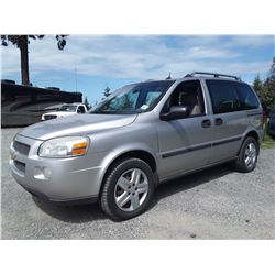 I6 --  2006 CHEVROLET UPLANDER , Grey , 201967  KM's
