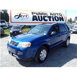 A9 --  2006 SATURN VUE , Blue , 143225  KM's "No Reserve"