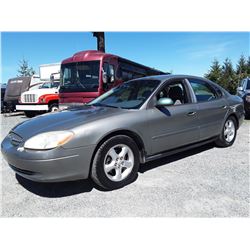 M6 --  2001 FORD TAURUS SE , Green , 237815  KM's