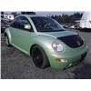 Image 2 : A6 --  2000 VW BEETLE HATCHBK, GREEN, 233,883 KMS "No Reserve"