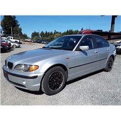 C6 --  2002 BMW 320I , Grey , 206032  KM's