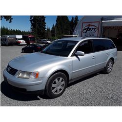 A1 --  2001 VW PASSAT , Grey , 291177  KM's "No Reserve"