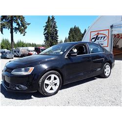 B2 --  2011 VW JETTA TDI  , Black , 228358  KM's