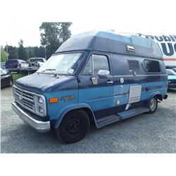 0A --  1989 CHEVROLET MOTORHOME , Blue , 201257  KM's