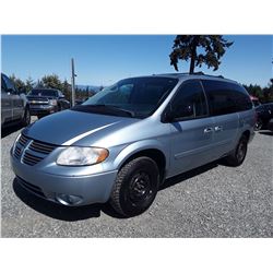 D6 --  2005 DODGE GRAND CARAVAN SXT , Blue , 261027  KM's