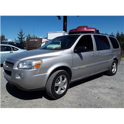 F2 --  2005 CHEV UPLANDER LS , Grey , 136011  KM's