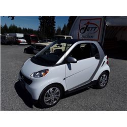 J6 --  2013 SMART FORTWO , Grey , 65459  KM's