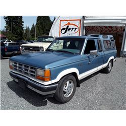 A3--  1990 FORD RANGER , Blue , 204039  KM's