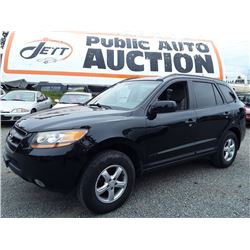 I2 --  2009 HYUNDAI SANTA FE GL , Black , 193669  KM's