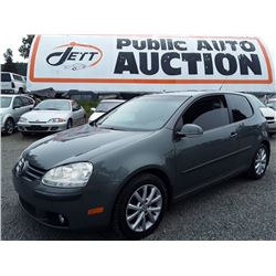 C1 --  2007 VW RABBIT , Green , 152851  KM's