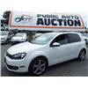 Image 1 : B2 --  2011 VW GOLF TDI , White , 105384  KM's