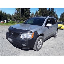 F6 --  2006 PONTIAC TORRENT , Grey , 171481  KM's