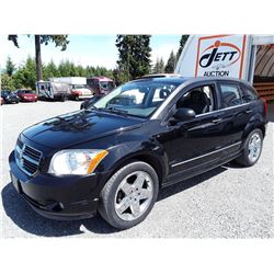 F2 --  2007 DODGE CALIBER R/T , Black , 178020  KM's