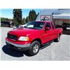 Image 1 : H1 --  2002 FORD F150 CREW CAB , Red , 296238  KM's