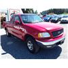 Image 2 : H1 --  2002 FORD F150 CREW CAB , Red , 296238  KM's