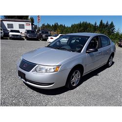 M4 --  2005 SATURN ION , White , 218451  KM's