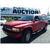 Image 1 : O6 --  2002 DODGE DAKOTA SPORT , Red , 145814  KM's