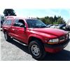 Image 2 : O6 --  2002 DODGE DAKOTA SPORT , Red , 145814  KM's