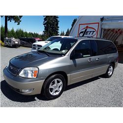 N6 --  2005 FORD FREESTAR LTD , Red , 226612  KM's