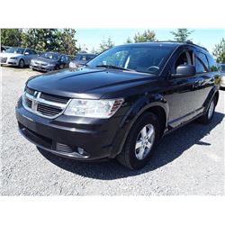 O1 --  2009 DODGE JOURNEY SE, BLACK, 212,826 KMS