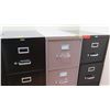 Image 2 : Qty 3 Vertical File Cabinets (HON, Realspace) 15"W x 25"D x 52"H