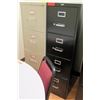 Image 1 : Qty 2 Vertical File Cabinets (HON, Realspace) 15"W x 25"D x 52"H
