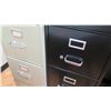 Image 3 : Qty 2 Vertical File Cabinets (HON, Realspace) 15"W x 25"D x 52"H