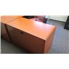 Image 2 : Wooden L-Shaped Desk Ensemble w/ Office Chair, Small Bookcase 72"x24"30"H & 48"x24"29"H
