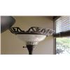 Image 2 : Qty 2 Torchier Lamps (one has damaged rim)