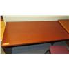 Image 2 : Wooden L-Shaped Desk Ensemble w/ Chair 48" x 24" x 28"H & 72" x 24" x 30"H