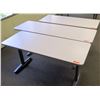 Image 1 : Qty 3 Utility Tables (Desks), 60" x 24" x 29.5"H & 72" x 24" x 29.5"H