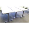 Image 2 : Qty 3 Utility Tables (Desks), 60" x 24" x 29.5"H & 72" x 24" x 29.5"H