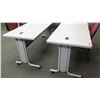 Image 2 : Utility Tables (Desks) w/ Wheels 72" x 24" x 29.5"H & 2 Chairs