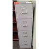 Image 1 : Vertical File Cabinet (HON), Lt. Gray 15"W x 27D" x 52"H