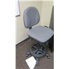 Image 2 : Black Podium w/ Cabinet 33"W x 25"D x 43.5"H (electronics not included), Office Chair Included