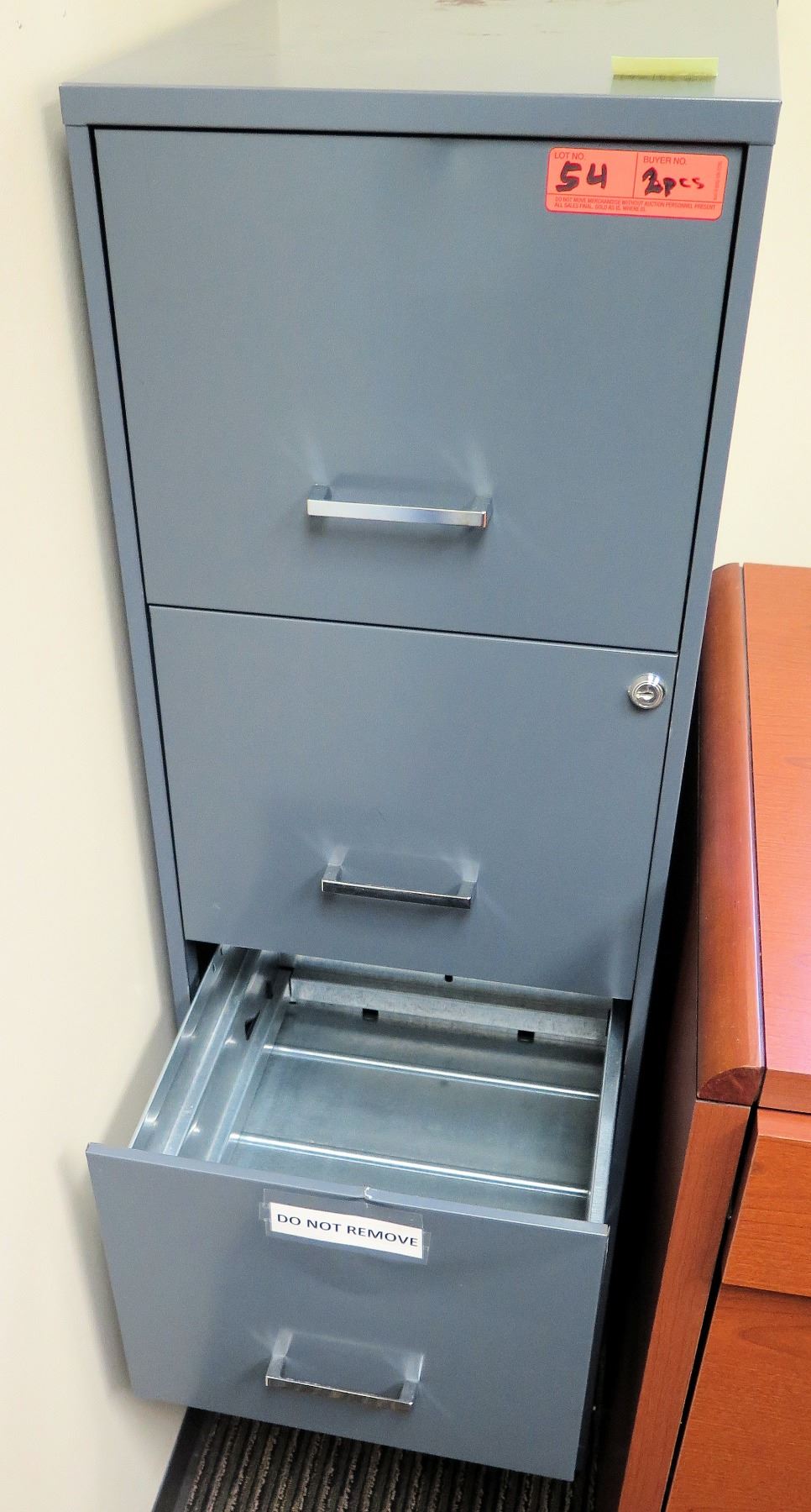 Vertical File Cabinet Framed Dry Erase Board 36x24 Oahu Auctions