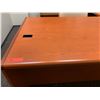 Image 2 : Wooden Desk 72"L x 36"D x 30"H w/ Reception Chair