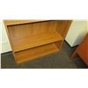 Image 2 : Wooden Bookcase 36"W x 12"D x 72"H & Corkboard 36x24