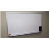 Image 2 : Large Dry-Erase Board 60" x 34" and Linen/Cloth Corkboard