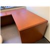 Image 2 : Wooden Desk 66"L x 30"D x 30"H and Office Chair
