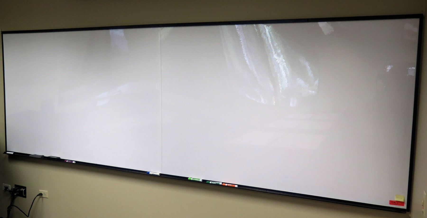 Extra Large Dry Erase Board 144 X 48 2 Pieces Joined Together Extra large dry erase board 144 x 48 2 pieces joined together