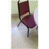 Image 2 : Round Table (42"Dia, 30"H) w/ 2 Padded Metal Frame Chairs