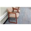 Image 2 : Qty 4 Upholstered Reception Chairs