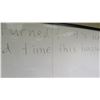Image 2 : Large Dry-Erase Board 134" x 48" (2 pieces joined together)