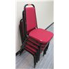 Image 2 : Qty 5 Banquet Chairs