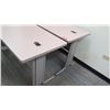 Image 2 : Qty 2 Utility Tables (Desks) 60" x 24" x 29"H